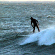 Surfen op het Veerse meer